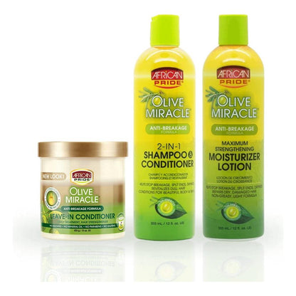 African Pride Health & Beauty African Pride Olive Hair Miracle Bundle