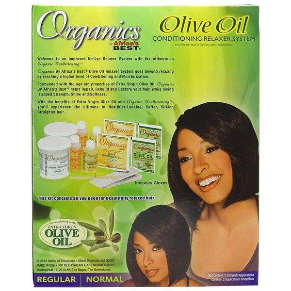 Africa's Best Organics Olive Oil Conditioning Relaxer System 2 Value Pack Regular - Gtworld.de