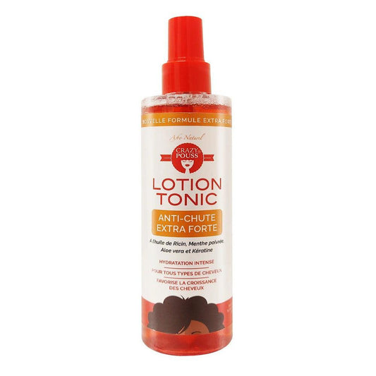 Afro Naturel Crazy Pouss Lotion Tonic Rouge Anti-Chute 250ml | gtworld.be 