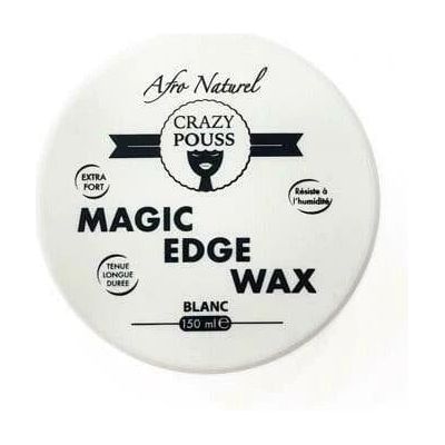 Afro Naturel Crazy Pouss Magic Edge Wax Blanc 150 ml - Gtworld.de