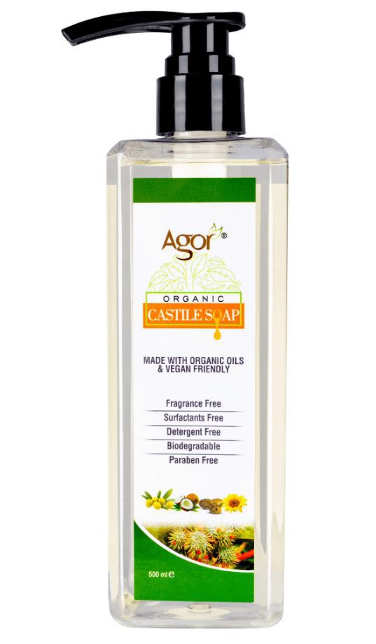 Agor Organic Castile Soap 500ml | gtworld.be 