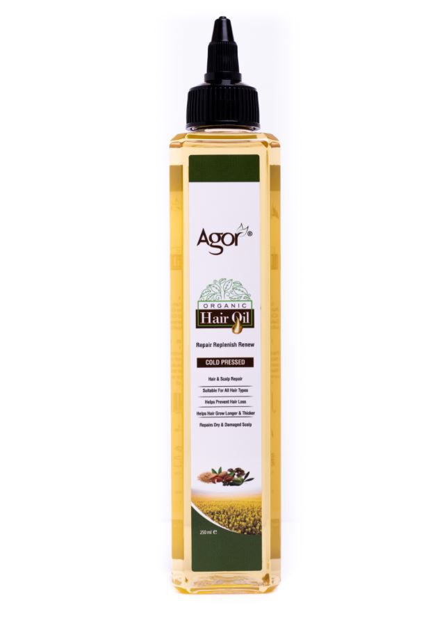 Agor Organic Hair Oil 250ml | gtworld.be 