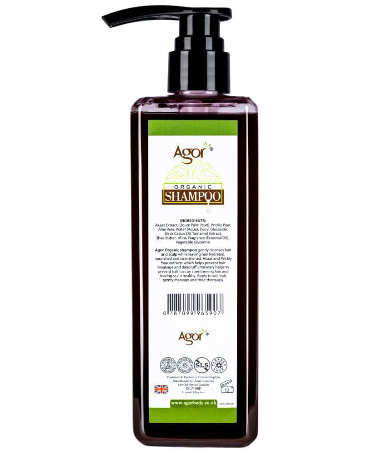 Agor Organic Shampoo 500ml | gtworld.be 