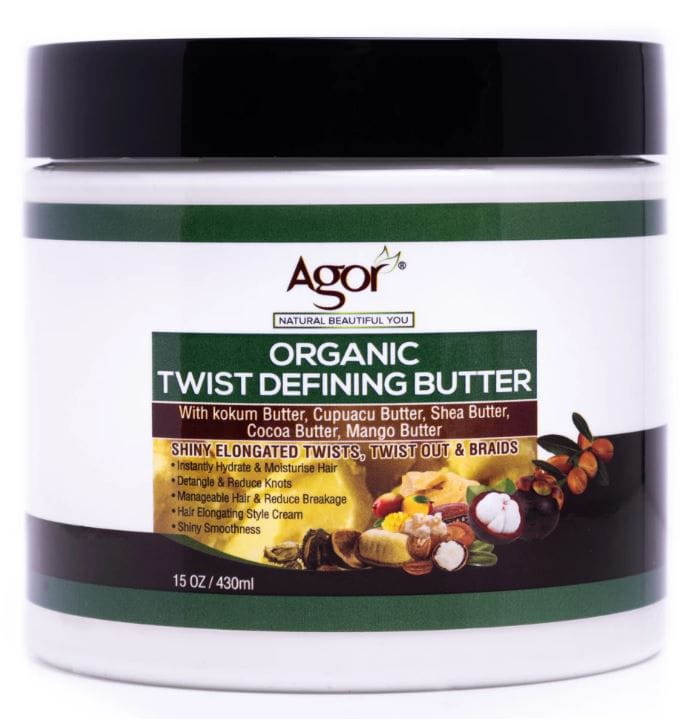 Agor Organic Twist Defining Butter 430g | gtworld.be 