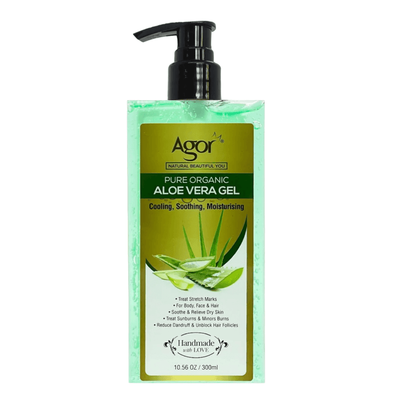 Agor Pure Organic Aloe Vera Gel 300ml | gtworld.be 