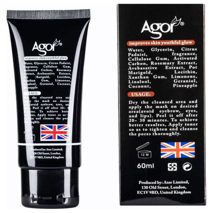 Agor Health & Beauty Agor Black Magic Blackhead Peel-Off Mask 60ml