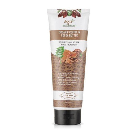 Agor Organic Coffee & Cocoa Butter Body Lotion 300 ml - Gtworld.de