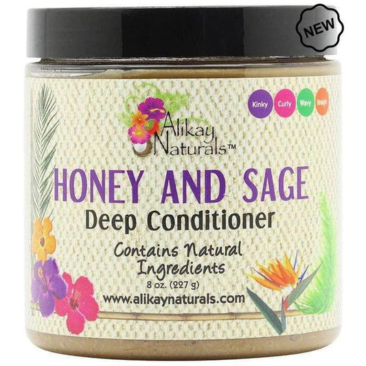 Alikay Naturals Honey and Sage Deep Conditioner 236ml | gtworld.be 