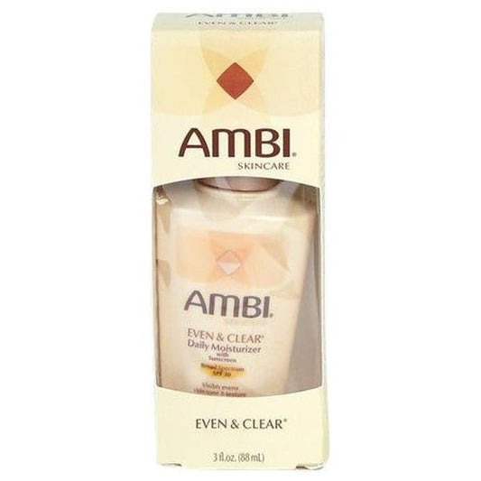 Ambi Skincare Health & Beauty Even & Clear Daily Moisturizer with sunscreen 88ml