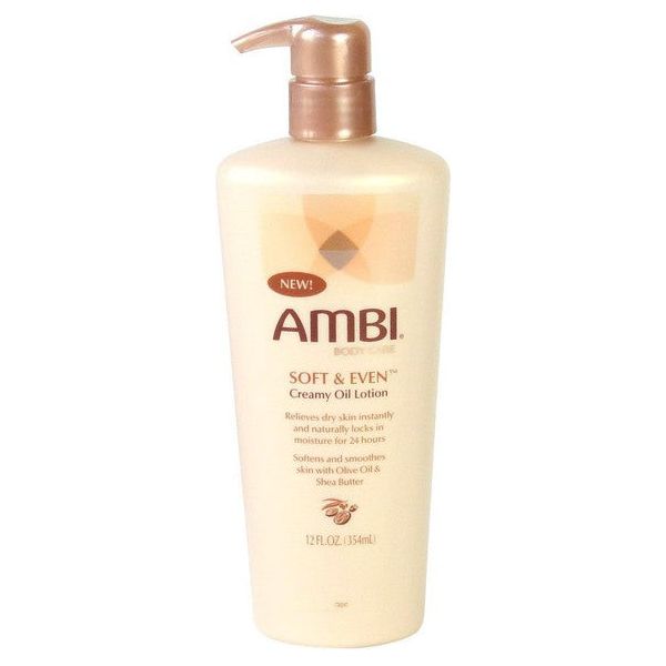 Ambi Skincare Health & Beauty Soft & Even Creamy Oil Lotion 354ml