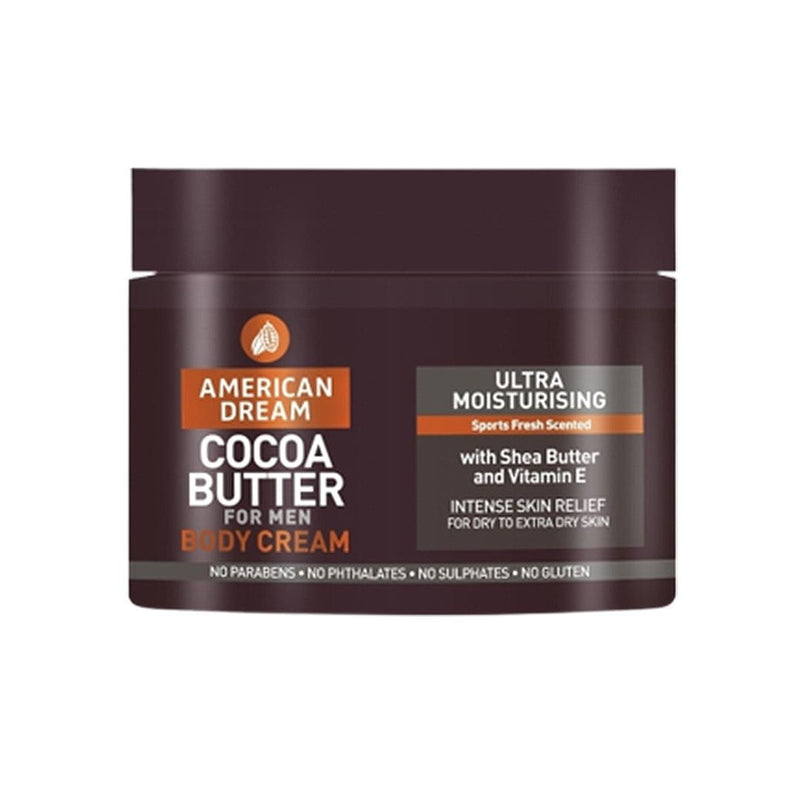 American Dream Cocoa Butter Body Cream For Men 500ml | gtworld.be 