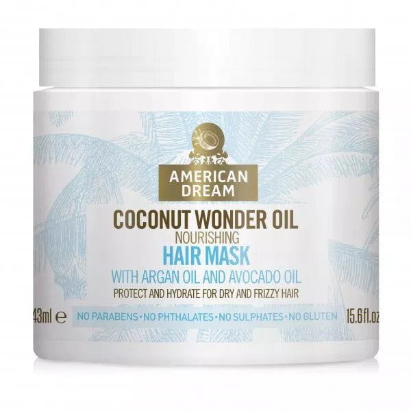 American Dream Coconut Wonder Oil Nourishing Hair Mask 15.6 oz | gtworld.be 