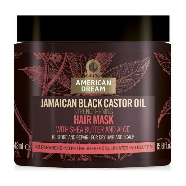 American Dream Jamaican Black Castor Oil Strengthening Hair Mask 16oz - Gtworld.de