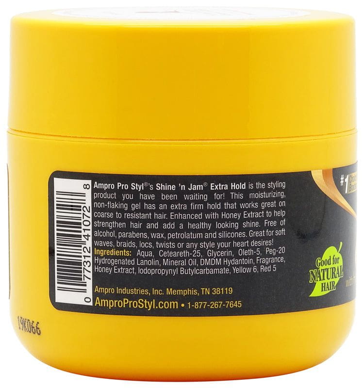 Ampro Shine 'n Jam Conditioning Gel Extra Hold 118ml | gtworld.be 
