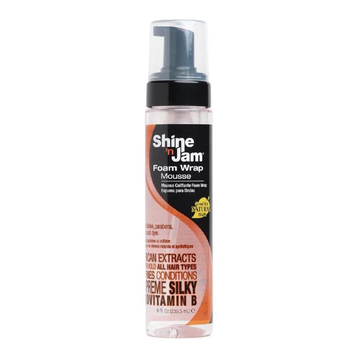 ampro Health & Beauty Ampro Shine 'N Jam Supreme Foam Wrap Mousse 8 Oz