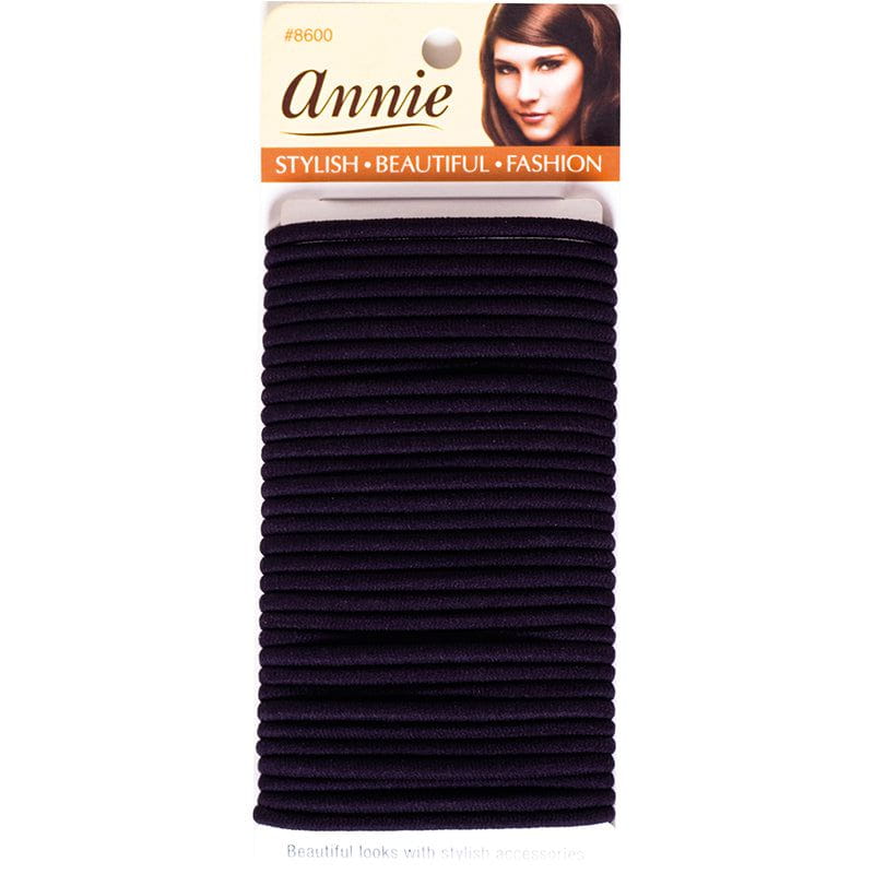 Annie Elastic Bands/Élastiques à cheveux, Black, 32 Pieces | gtworld.be 
