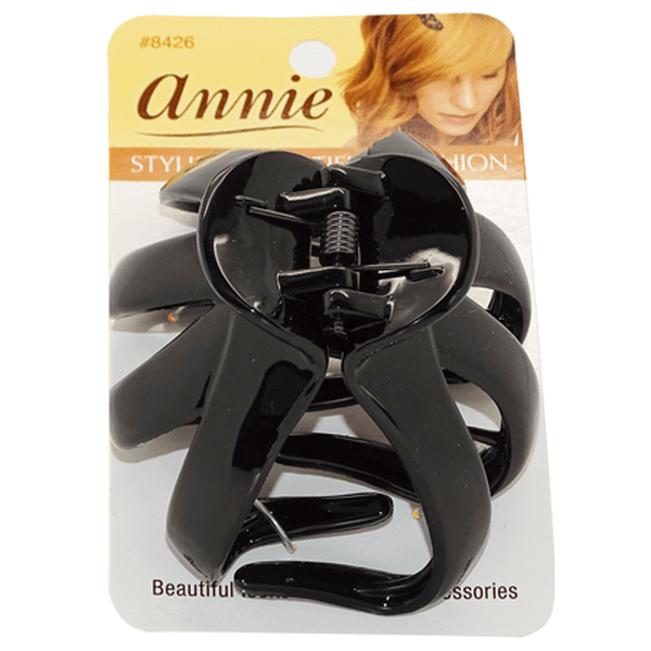 Annie Hair Accessories 8Cm Thick Clip Black | gtworld.be 