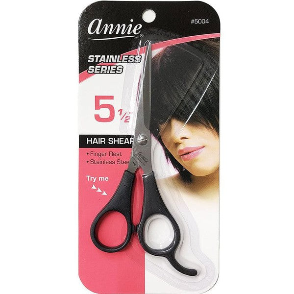 Annie Hair Shear 5.5" Black