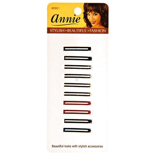 Annie Mini Barrettes/Hair Clips, 3.5cm, Assorted Color, Pack of 10 | gtworld.be 