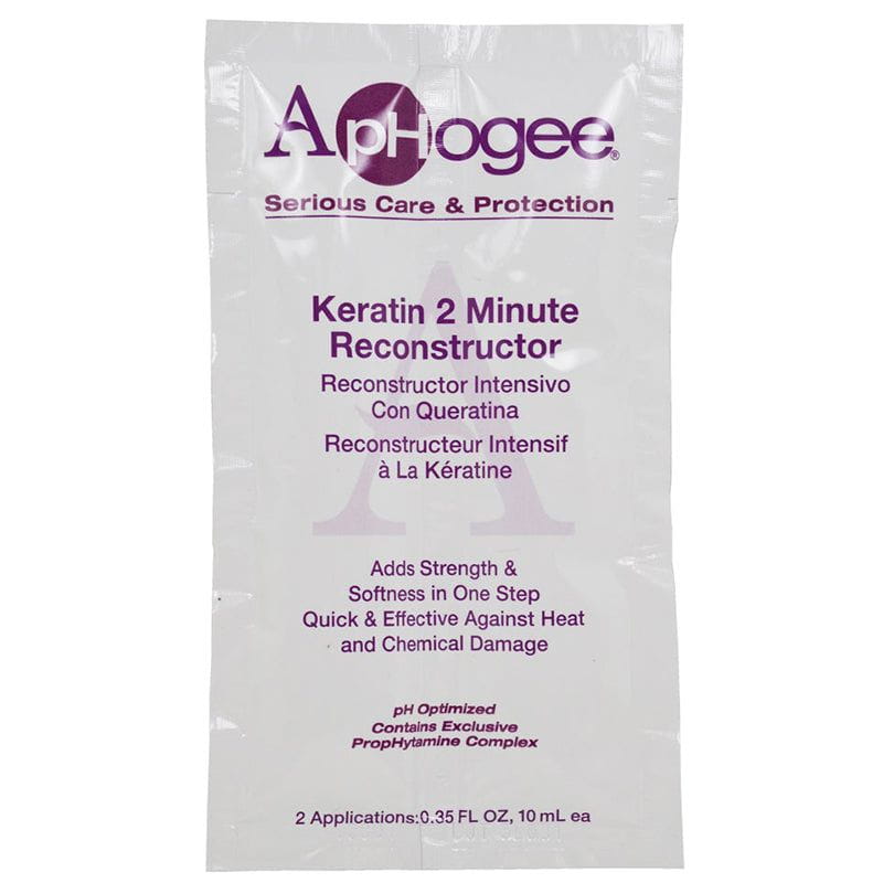 ApHogee Keratin 2 Minute Reconstructor 2 Applications 10ml | gtworld.be 