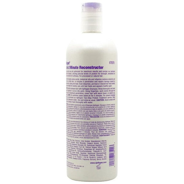 Aphogee Keratin 2 Minute Reconstructor 473ml | gtworld.be 