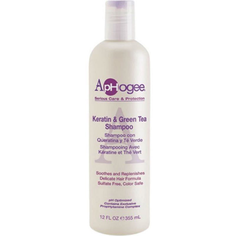 ApHogee Keratin & Green Tea Shampoo 355ml | gtworld.be 