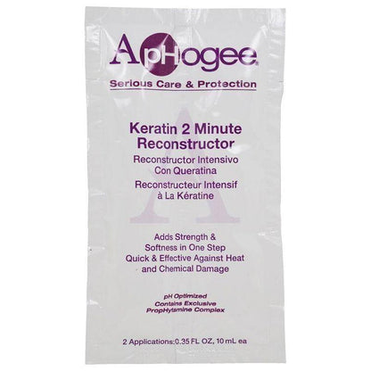 Aphogee Health & Beauty 10ml ApHogee Keratin 2 Minute Reconstructor