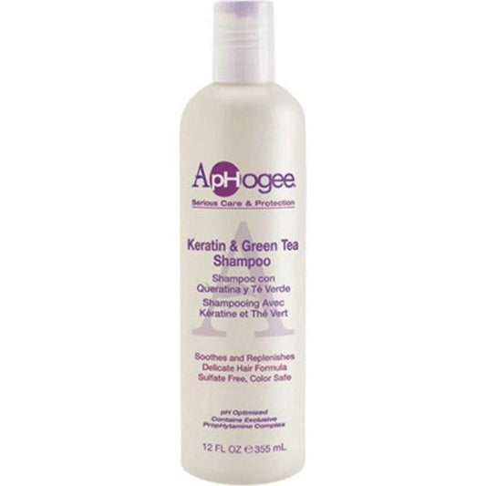 Aphogee Health & Beauty ApHogee Keratin & Green Tea Shampoo 355ml