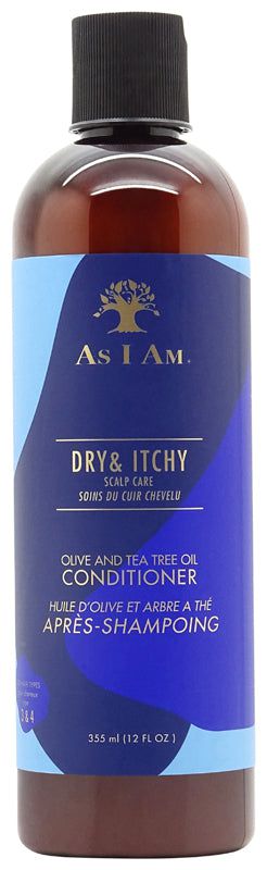 As I Am Dry & Itchy Olive and Tea Tree Oil Conditioner 355ml | gtworld.be 