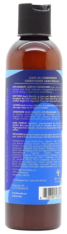 As I Am Dry & Itchy Olive and Tea Tree Oil Leave-In Conditioner 237ml | gtworld.be 