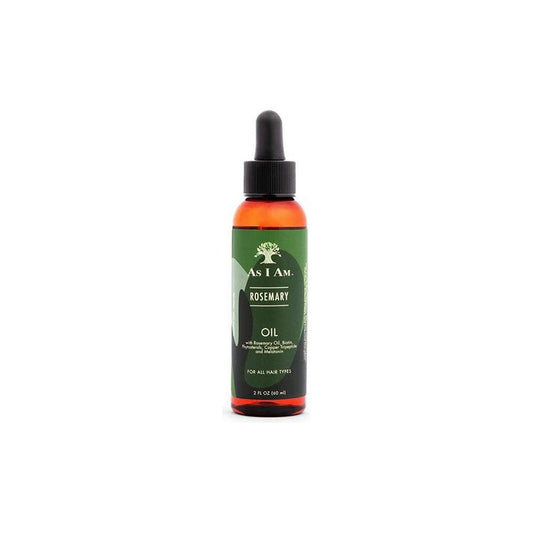 As I Am Health & Beauty As I Am Rosemary Oil 2oz / 60ml