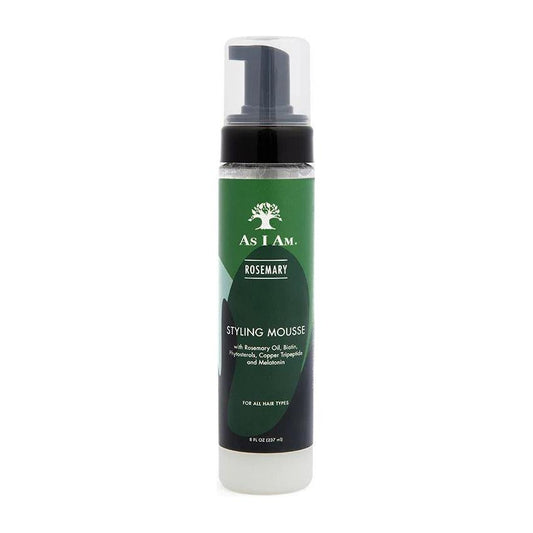 As I Am Health & Beauty As I Am Rosemary Styling Mousse 8oz / 237ml