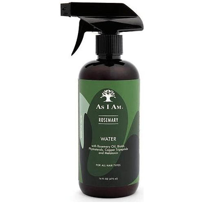 As I Am Health & Beauty As I Am Rosemary Water Spray 16oz / 475ml