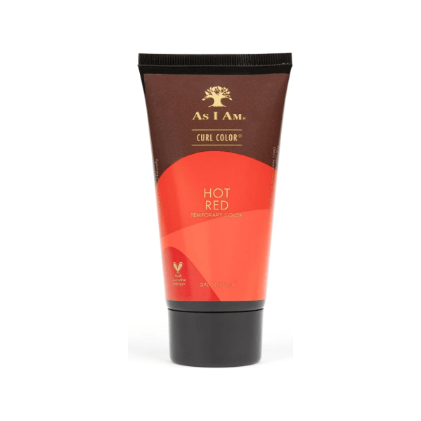 As I Am Health & Beauty Hot Red As I Am Curl Color Temporary Color Curling Gel 3oz