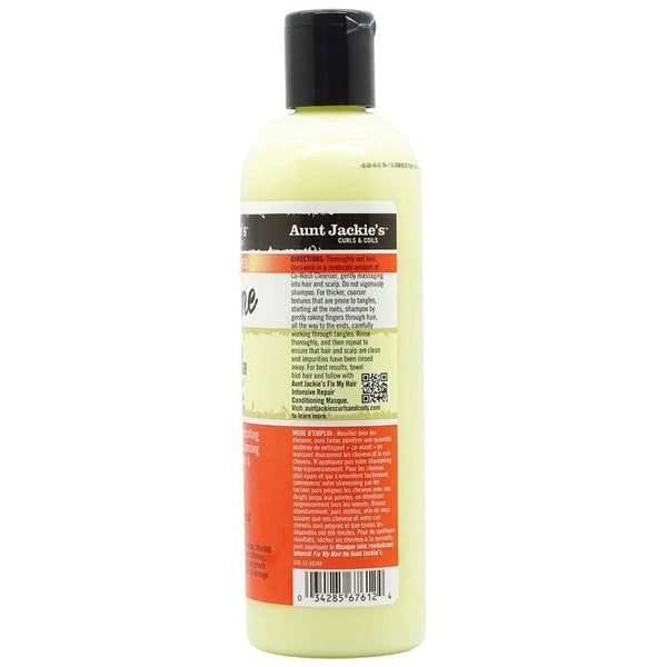 Aunt Jackie's Curls & Coils Flaxseed Recipes Purify Me Moisturizing Co-Wash Cleanser 355ml | gtworld.be 