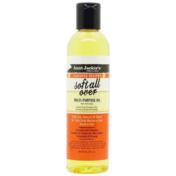 Aunt Jackie's Curls & Coils Soft all Over Multi-Purpose Oil 237ml | gtworld.be 