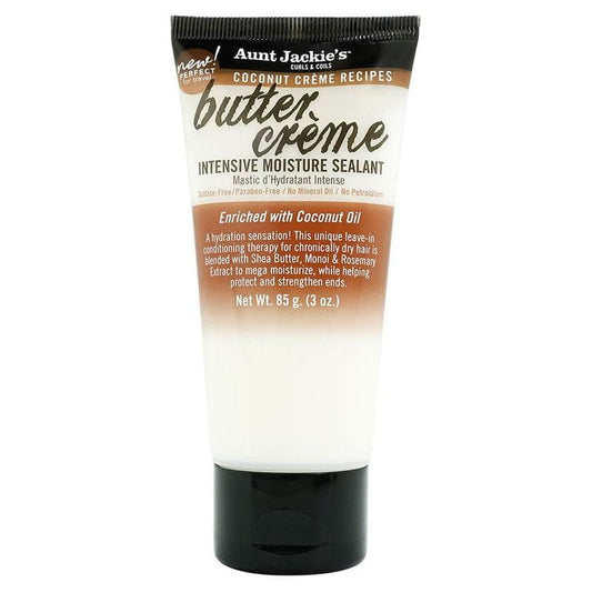 Aunt Jackie's Health & Beauty Aunt Jackie's Curls & Coils Coconut Creme Recipes Butter Creme Intensive Moisture Sealant 85g