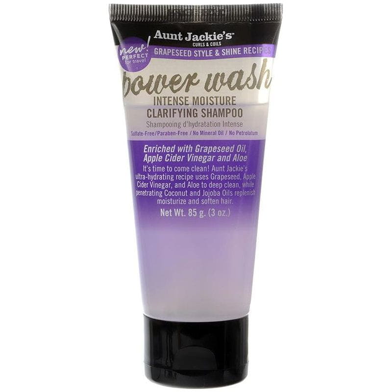 Aunt Jackie's Health & Beauty Aunt Jackie's Curls & Coils Power Wash Intense Moisture Clarifying Shampoo 85g