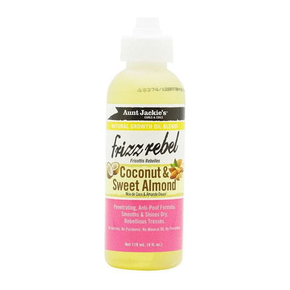 Aunt Jackie's Health & Beauty Aunt Jackie's Huile de Croissance Frizz Rebel Noix de Coco & Amande Douce 118ml