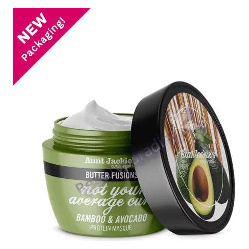 Aunt Jackie's Butter Fusions Not Your Average Curl Bamboo & Avocado Protein Masque 8 oz - Gtworld.de