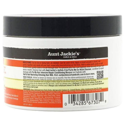 Aunt Jackie's Curls & Coils Flaaxseed Recipes Seal It Up Hydrating Sealing Butter 213g - Gtworld.de