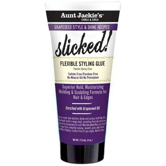 Aunt Jackie's Curls & Coils Slicked! Flexible Styling Glue 113ml - Gtworld.de