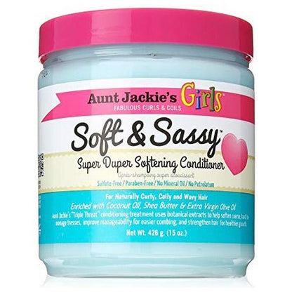 Aunt Jackie's Girls Soft and Sassy Super Duper Softening Conditioner 426g - Gtworld.de