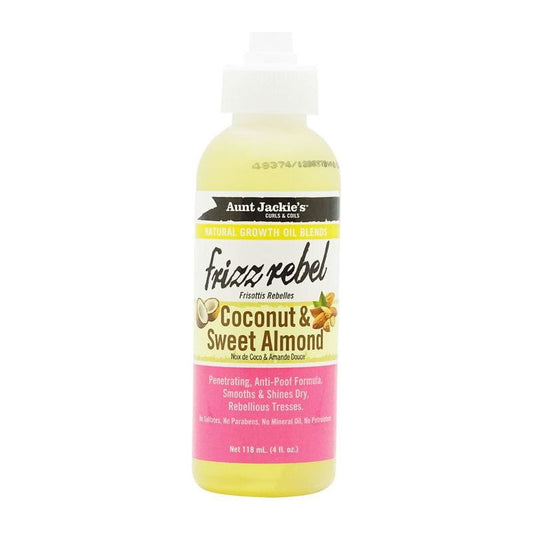 Aunt Jackie's Growth Oil Frizz Rebel Kokosnuss & Süßmandel 118ml - Gtworld.de