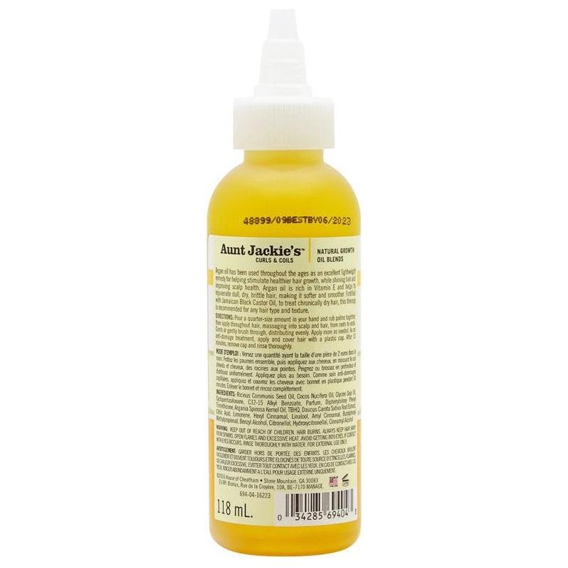 Aunt Jackie's Growth Oil repair my hair Argan 118ml - Gtworld.de