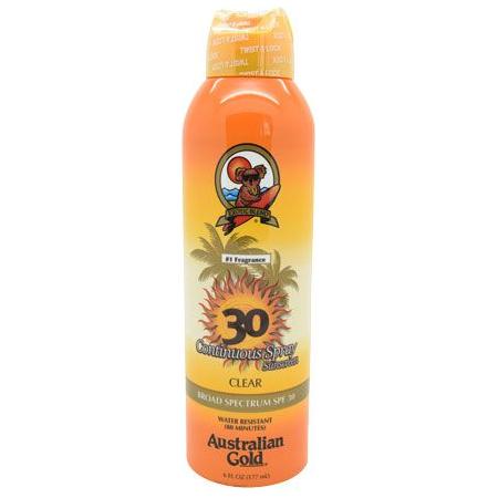 Australian Gold Spf 30 Continous Spray Clear 177Ml - Gtworld.de