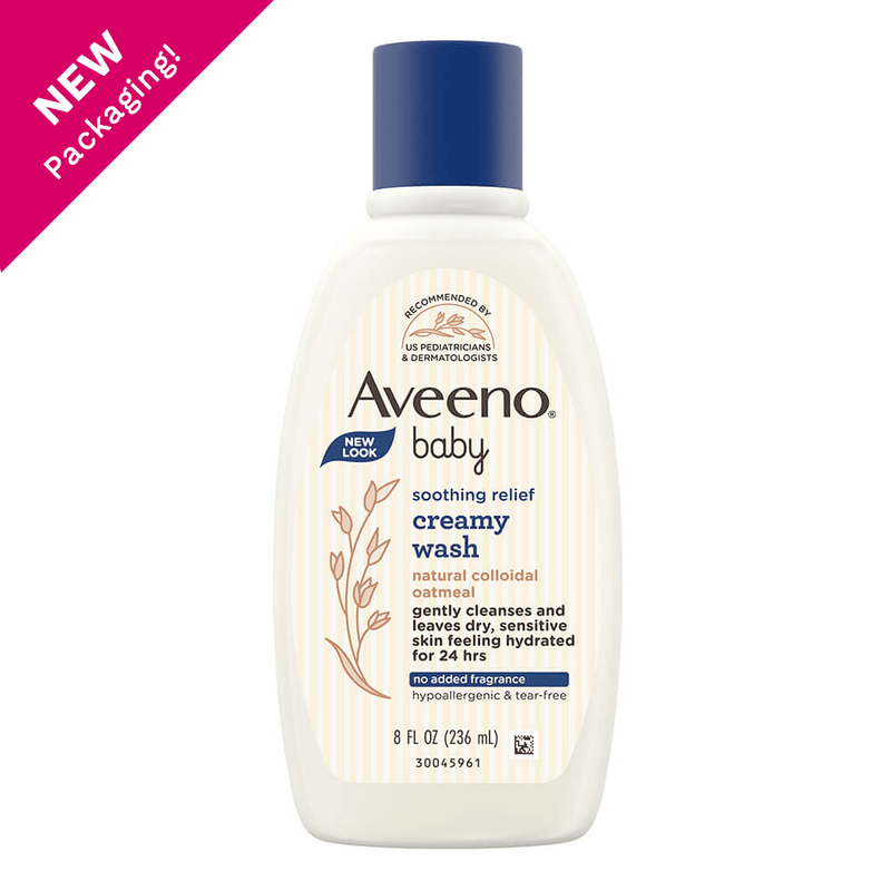 Aveeno Baby Soothing Relief Creamy Wash 236ml | gtworld.be 