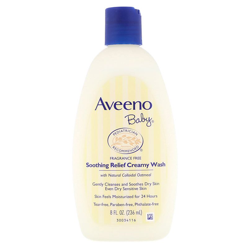 Aveeno Baby Soothing Relief Creamy Wash 236ml | gtworld.be 