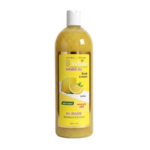 B White Health & Beauty B WHITE GEL DOUCHE Lemon Shower Gel Scrub 1000 ml