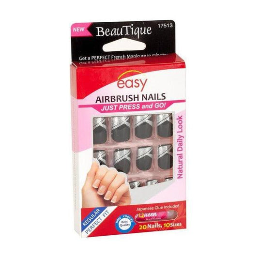 BeauTique Health & Beauty Airbrush Nails Regular - Nails 17513